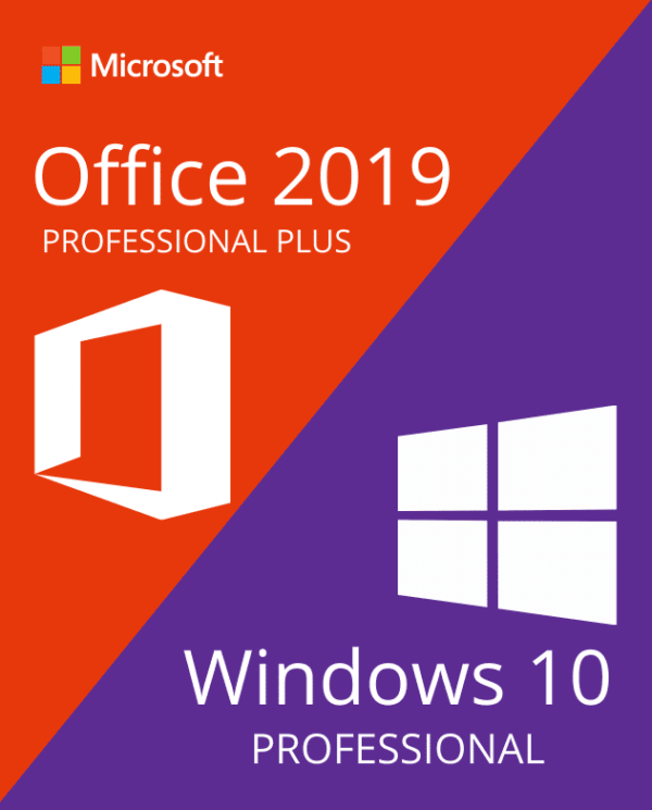 Windows 10 Professional + Office 2019 Professional Plus – Bundle